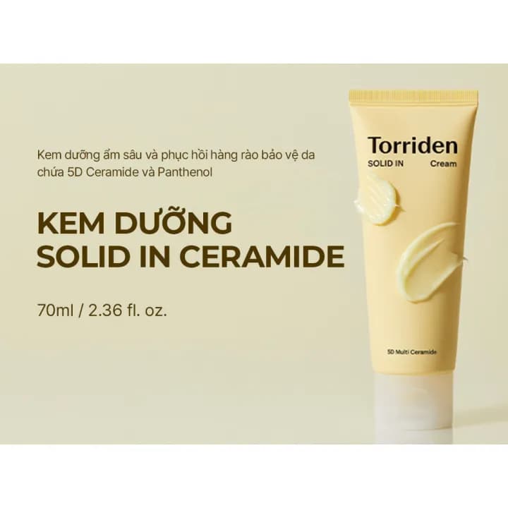Torriden Solid-In Ceramide Cream, 70 мл