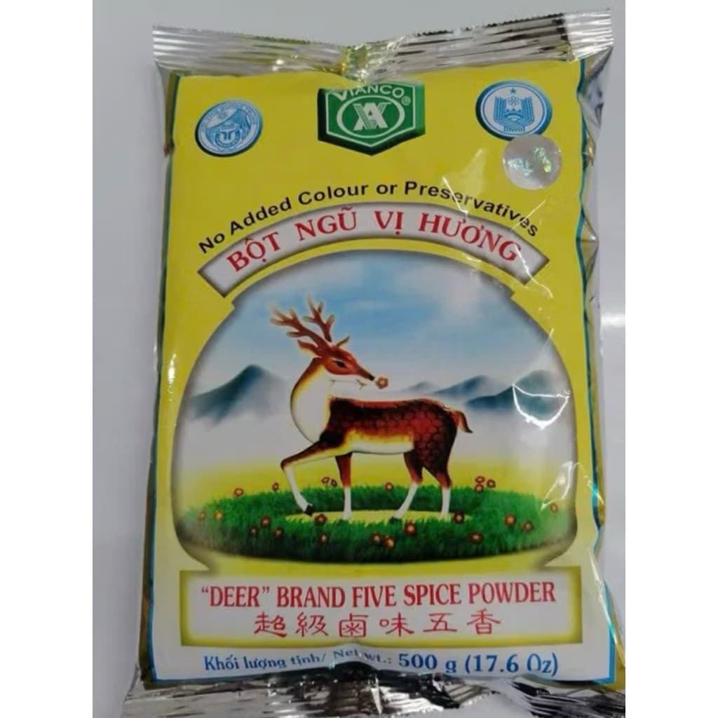 Bột Ngũ Vị Hương Con Nai, túi 500gr