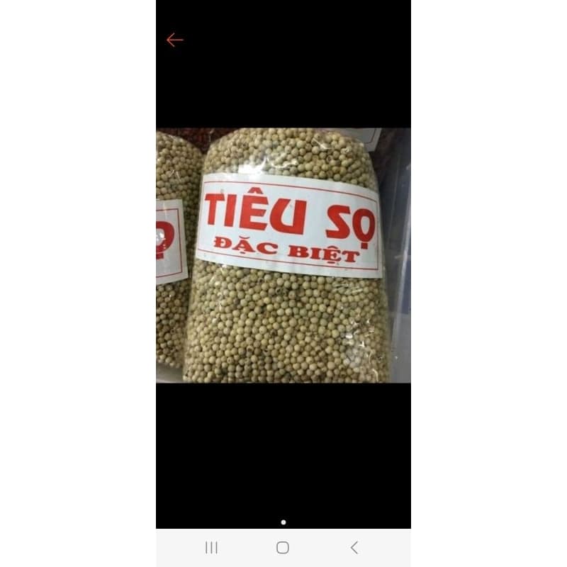 Hạt Tiêu Sọ Trắng Phú Quốc – Thơm Cay Đậm – Loại Đặc Biệt