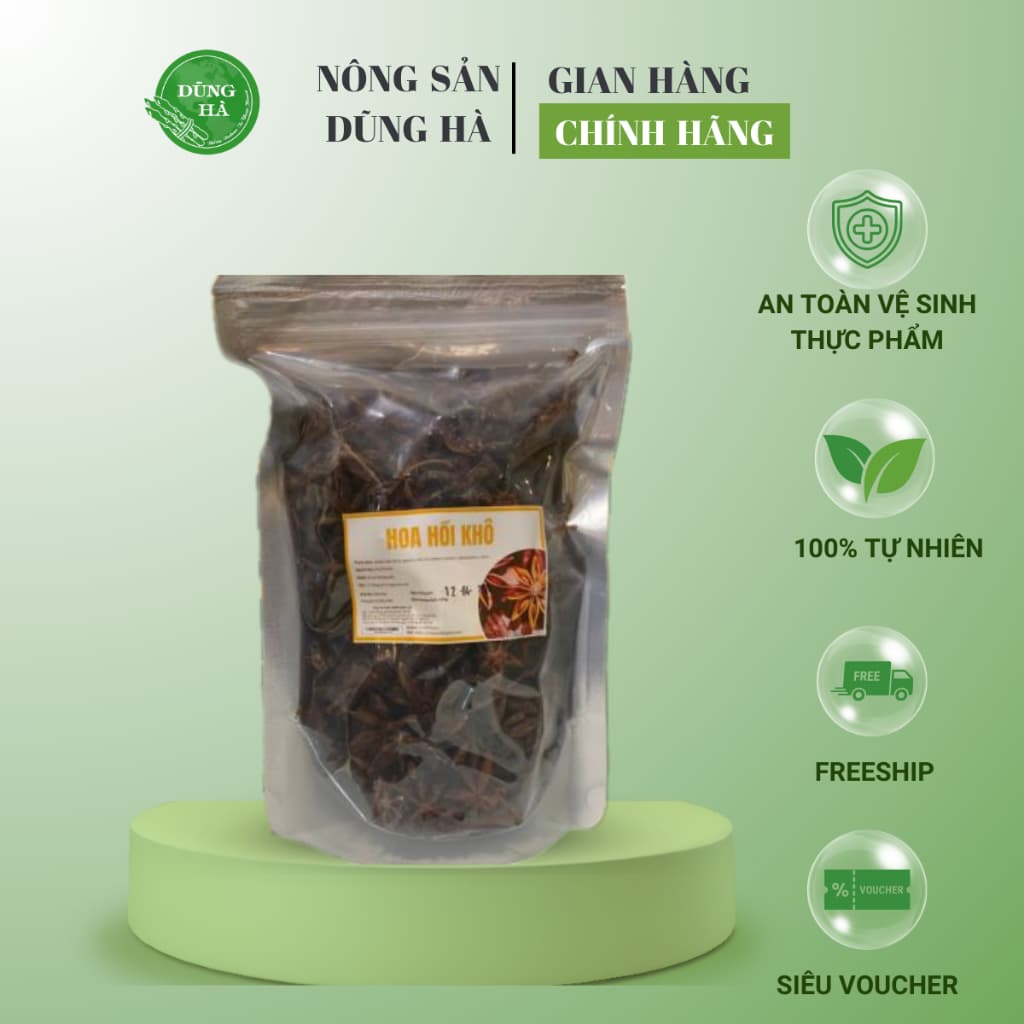 Hoa Hồi Vụn khô chất lượng loại 1 - Dùng làm gia vị bún, miến, phở