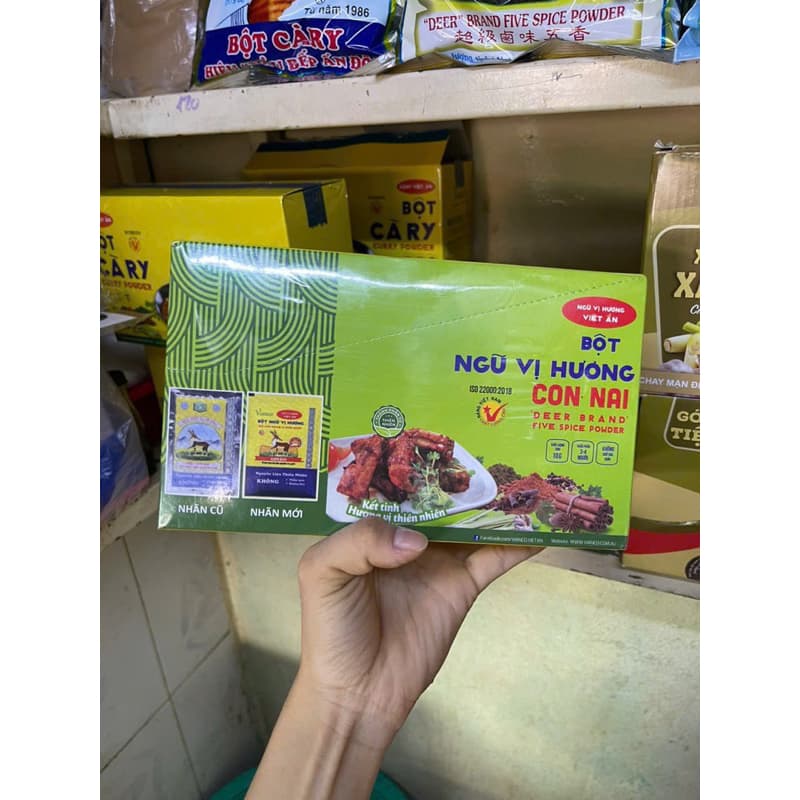 Ngũ Vị Hương Con Nai Vianco, hộp 50 gói x 10g