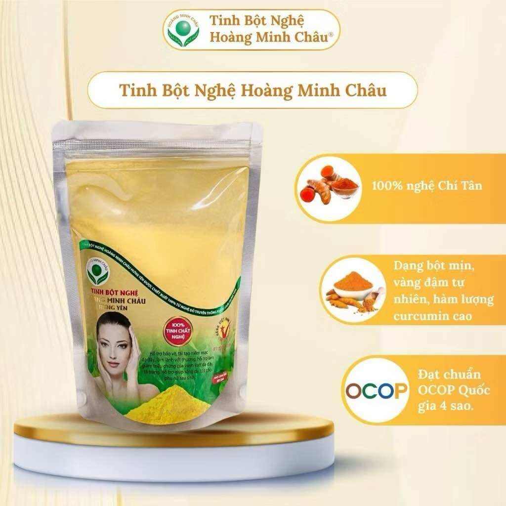 Tinh Bột Nghệ Hoàng Minh Châu Hưng Yên, 300g