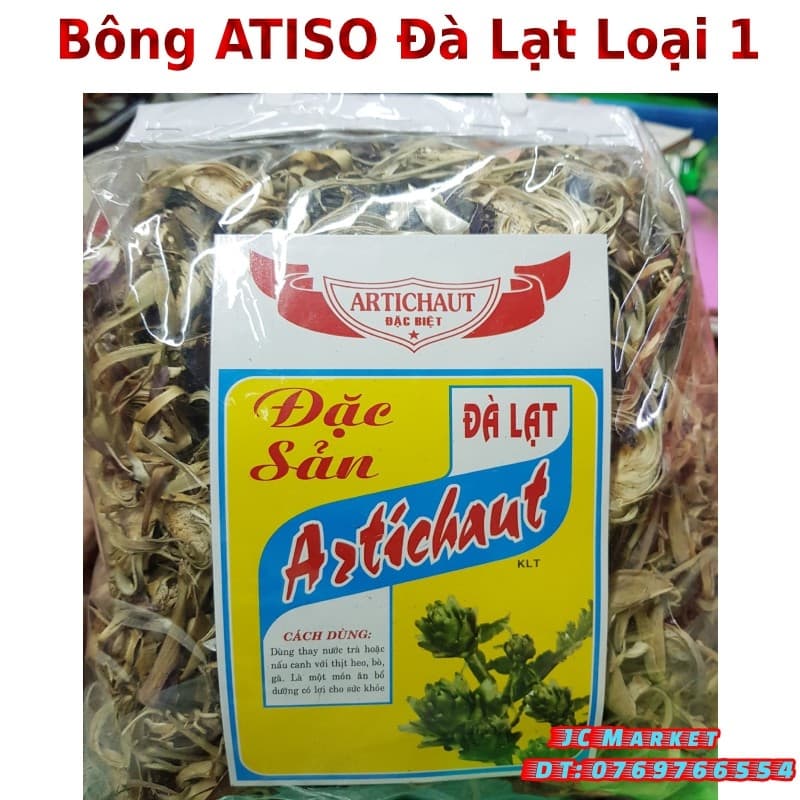 Bông Atiso Sấy Khô Đà Lạt, 500g