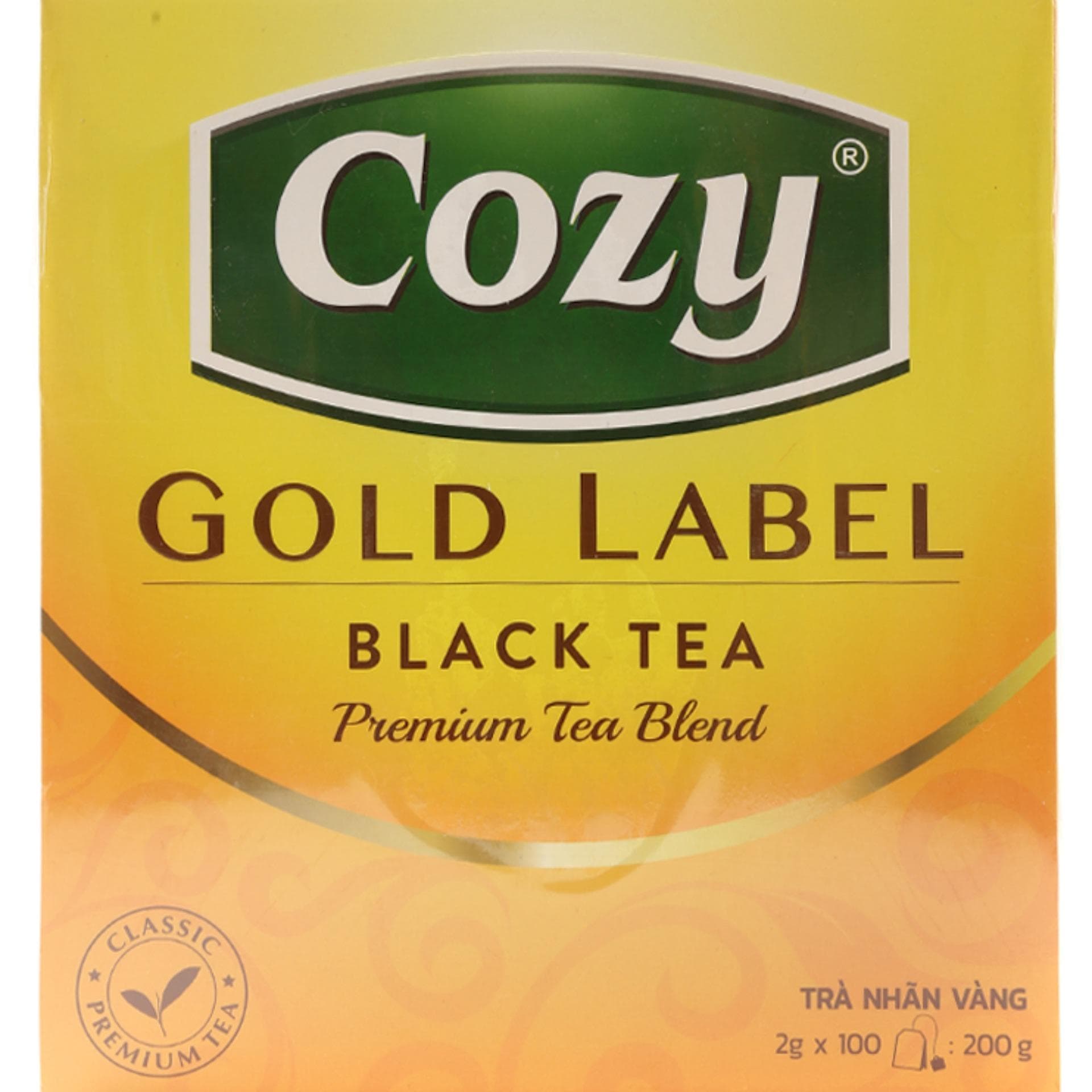 Cozy Gold Label Black Tea Túi Lọc
