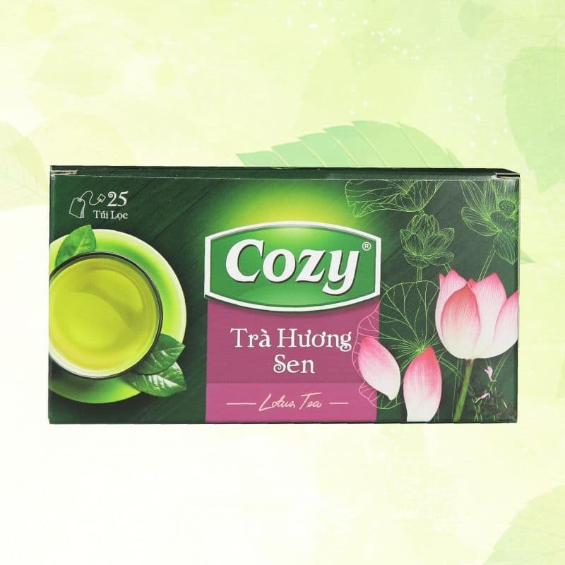Cozy Trà Túi Lọc Hương Sen, 50g