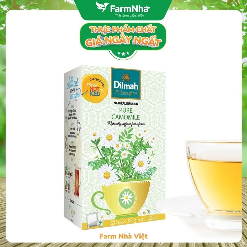 Dilmah Pure Camomile Tea Túi Lọc, 20 túi