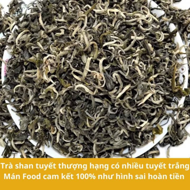 Lục trà Shan Tuyết cổ thụ, hộp 200g — фото 4