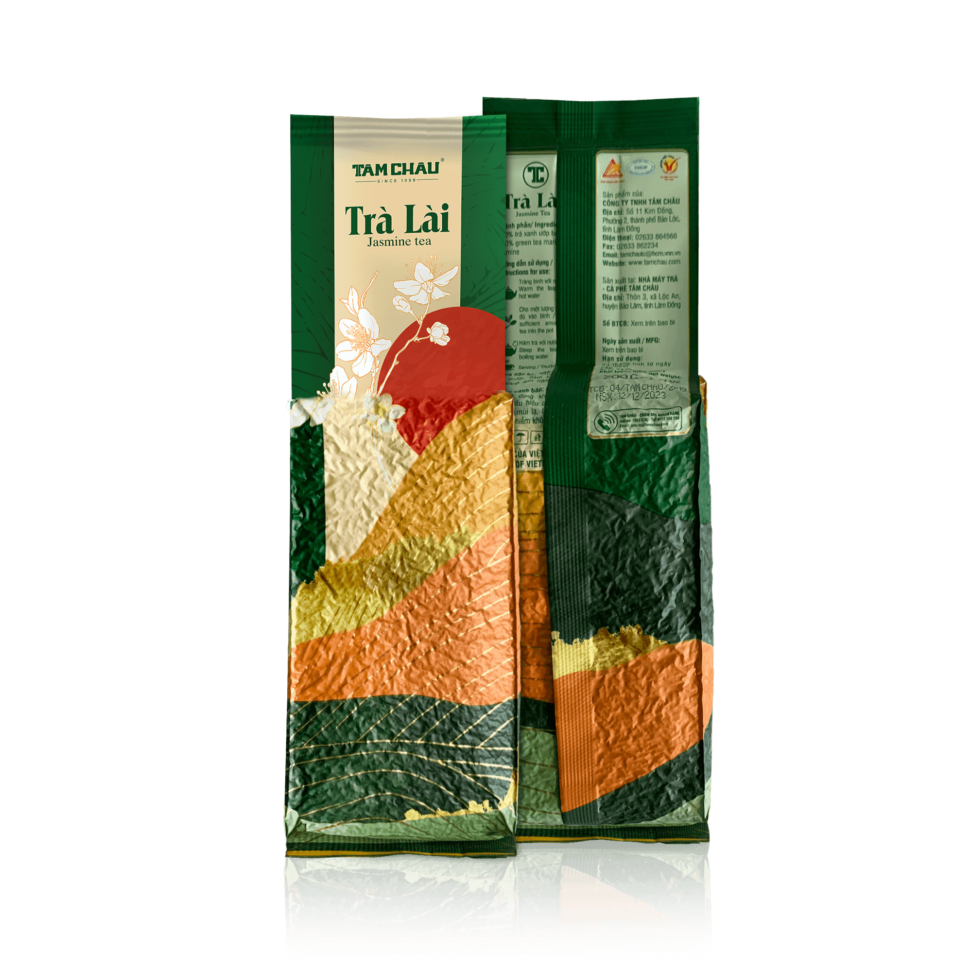 Tâm Châu Trà Lài Cao Cấp Bao Nhôm, 200g
