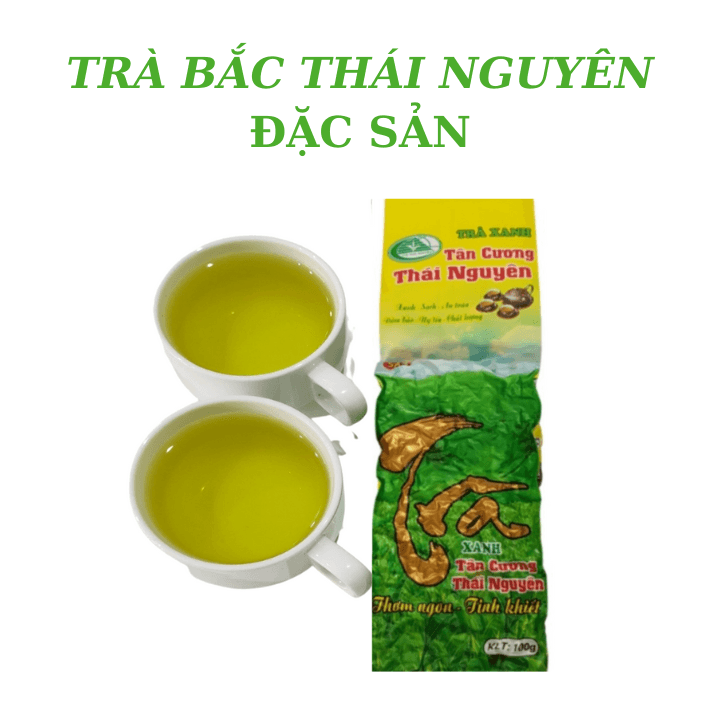 Trà Bắc Tân Cương Thái Nguyên, 100g (túi xanh)
