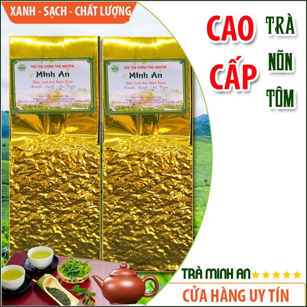 Trà Bắc Thái Nguyên Tân Cương Nõn Tôm, 500g