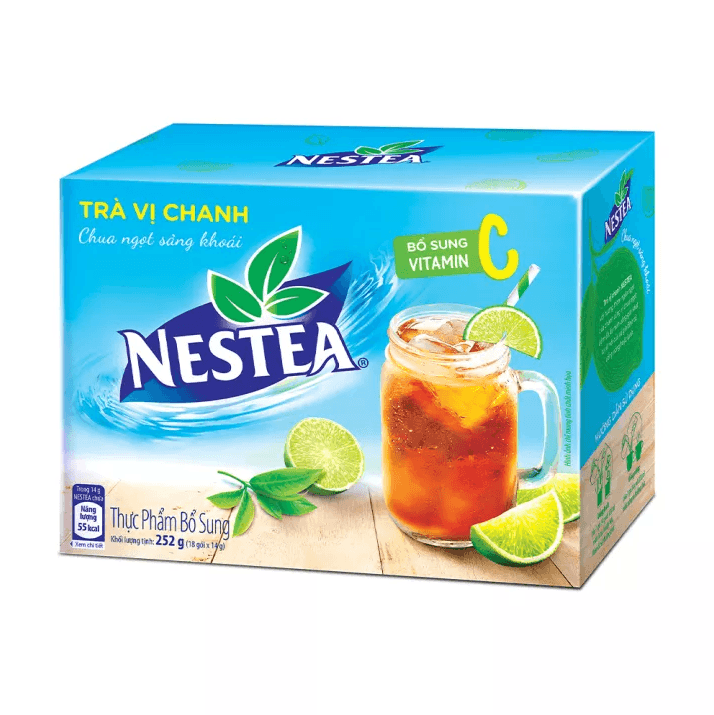 Trà Chanh Nestea, hộp 16 gói x 12g