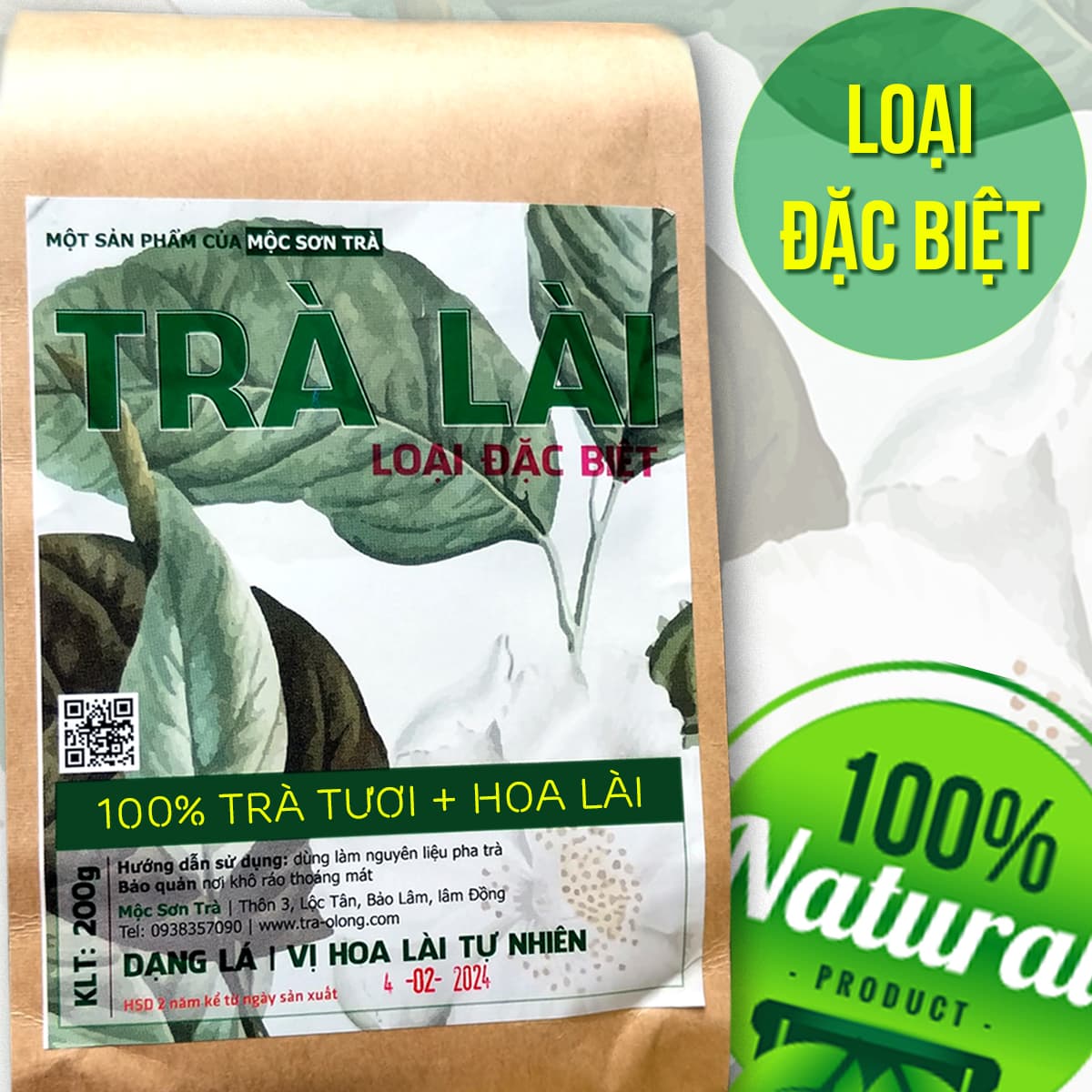 Trà Lài Mộc Sơn Loại Đặc Biệt