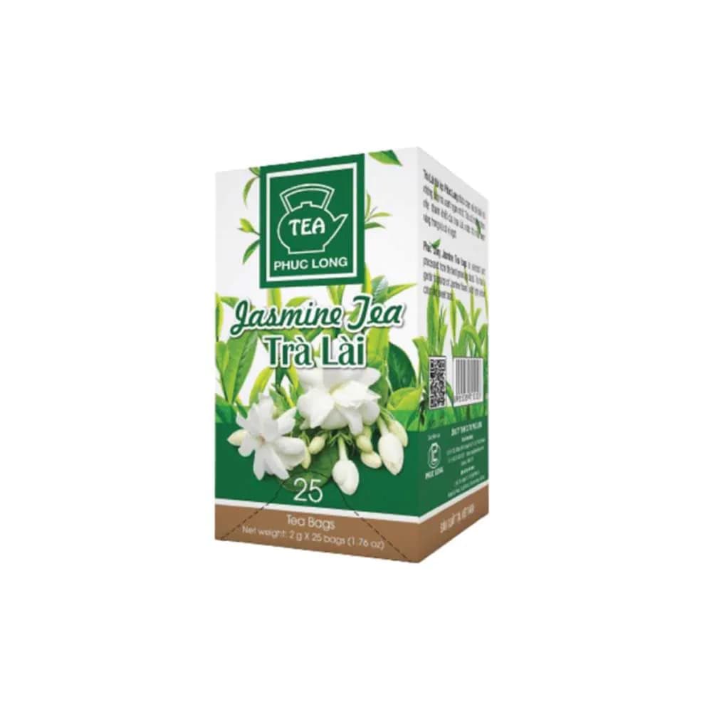 Trà lài Phúc Long, hộp 25 gói, 2g
