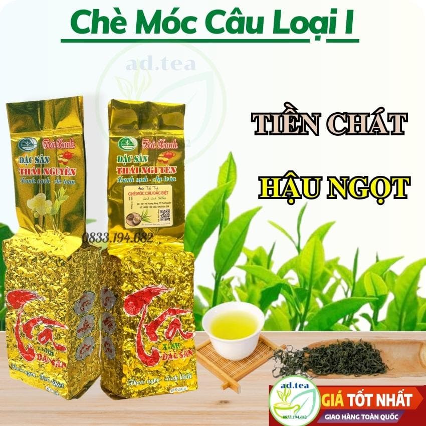 Trà Móc Câu Loại 1 Đặc Sản Thái Nguyên, 1kg