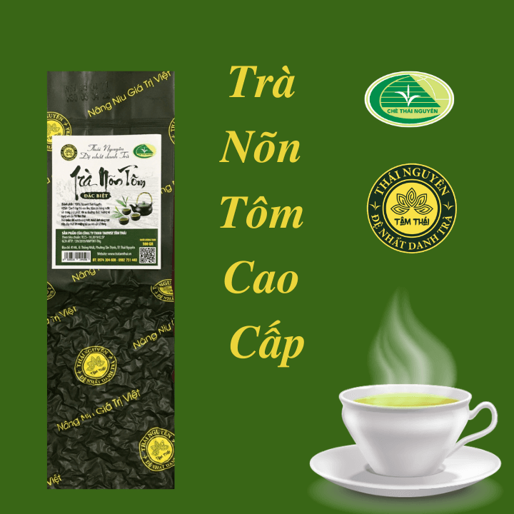 Trà Nõn Tôm Cao Cấp Thái Nguyên, 100g