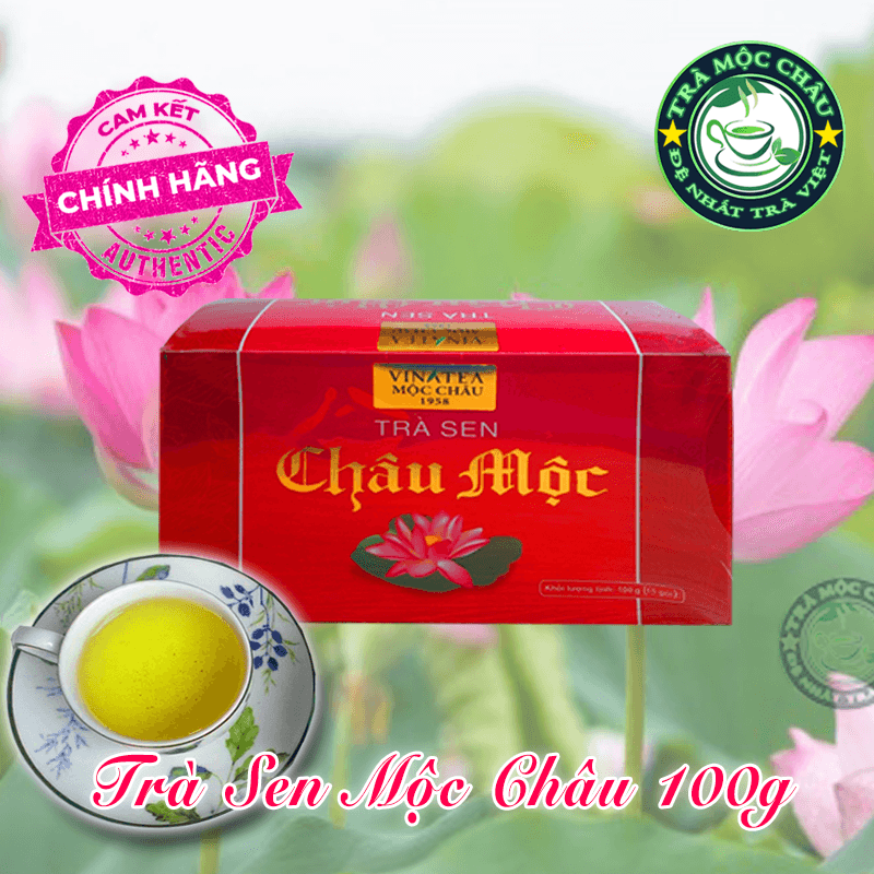 Trà Sen Mộc Châu, hộp 100g