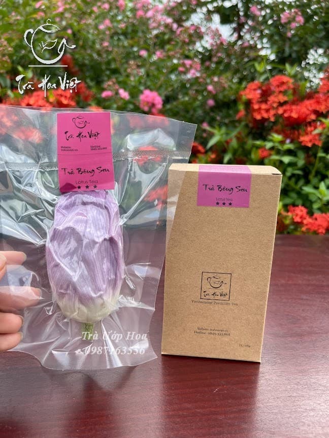 Trà Sen Tây Hồ Sấy Thăng Hoa Loại Truyền Thống