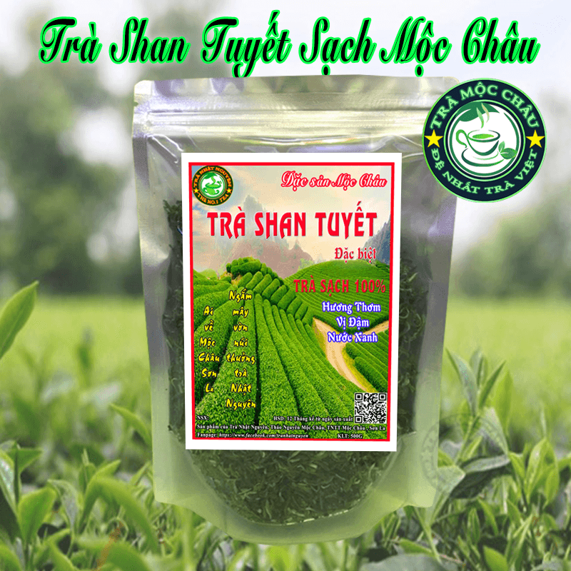 Trà Shan Tuyết Sạch Mộc Châu, 500g