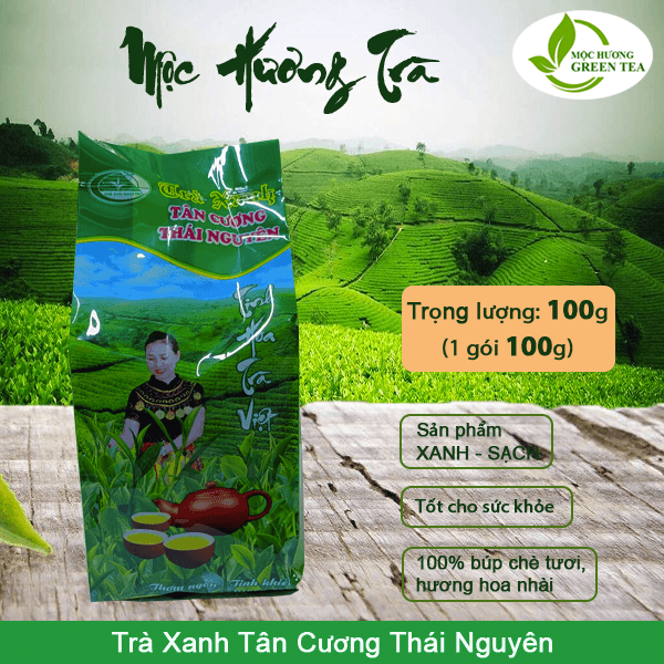Trà Tân Cương Thái Nguyên Hoa Nhài, 100g
