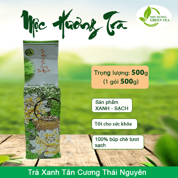 Trà Tân Cương Thái Nguyên Hương Vị Hoa Nhài, 500g