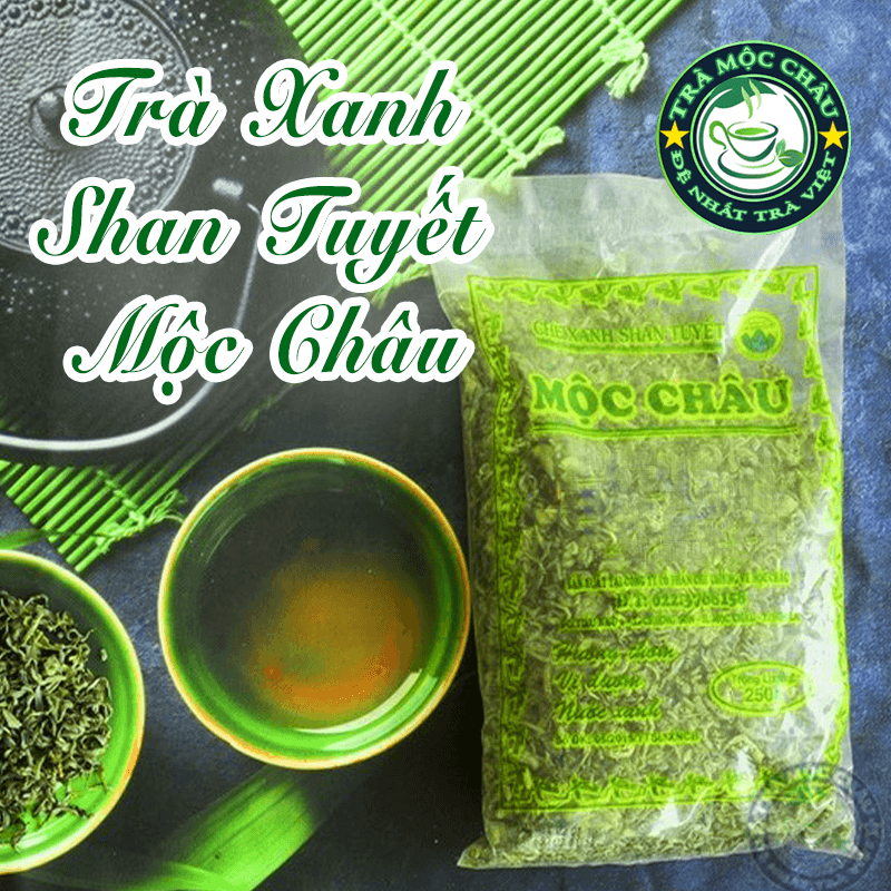 Trà Xanh Shan Tuyết Mộc Châu, 250g