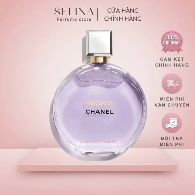 Chính hãng Nước Hoa Nữ Chanel Chance Eau 7 Splendide EDP 100ml Fullsize