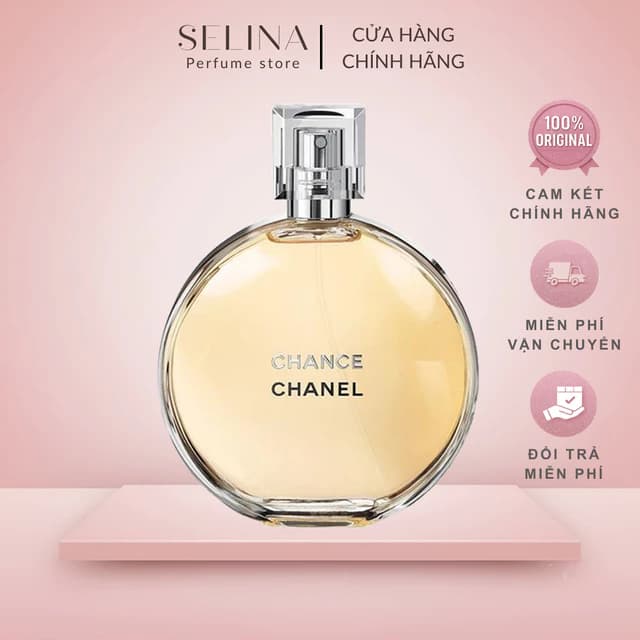 Chính hãng Nước Hoa Nữ Chanel Chance EDP 100ml Fullsize