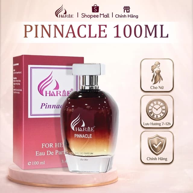 Nước Hoa Nữ Charme Pinnacle 100ml Chính Hãng, Hương Phấn Thơm Quyến Rũ